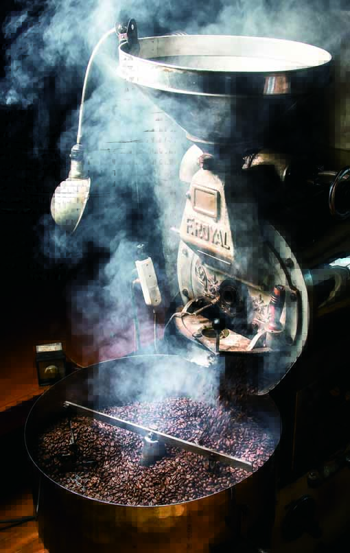 30年使い続けた焙煎窯